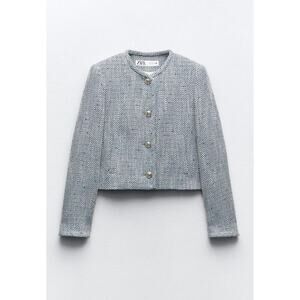 NWT-Zara textured blazer- XS